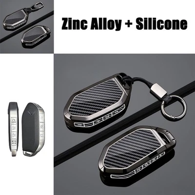 8 Button Alloy Silicone Car Key Case Cover For Kia GT Line Sorento EV9 Picanto - Image 1 of 4