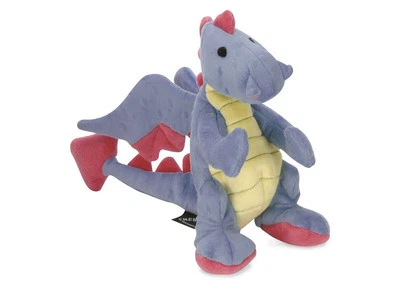 Go Dog Squeaker PERIWINKLE DRAGON con protector masticable JUGUETE PERRO Foto 1 de 3