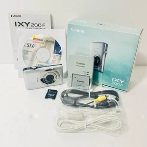 Canon IXY 200F PowerShot SD1300 IS IXUS 105 Silver 12.1MP Compact Digital Camera - Picture 1 of 9