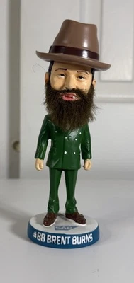 Brent Burns San Jose SJ Sharks Green Suit Bobblehead SGA 2016-2017  - Image 1 of 4