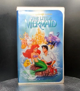 The Little Mermaid (1990, VHS) Black Diamond *BANNED COVER* - Disney - Picture 1 of 10