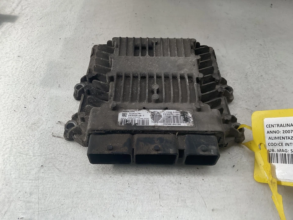 CENTRALINA MOTORE PER PEUGEOT Expert 3° Serie 9661642180 9664611380 Diesel 2.0 - Immagine 1 di 4