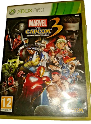 Marvel vs Capcom 3 Fate Of Two Worlds  Xbox 360 VGC Complete Same Day Post - Image 1 of 3