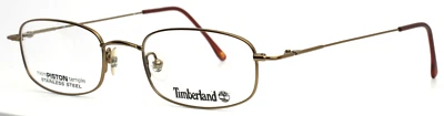 Gafas Timberland T602 marrón rectangulares de borde completo para hombre 51-20-145 B:31 Foto 1 de 4