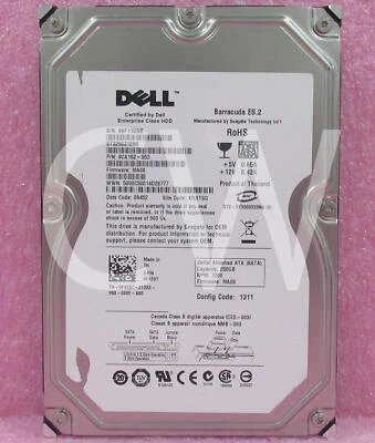 F420T 0F420T DELL 7.2K 3G 32MB 250GB 3.5in SATA HARD DRIVE ST3250310NS - Image 1 of 2