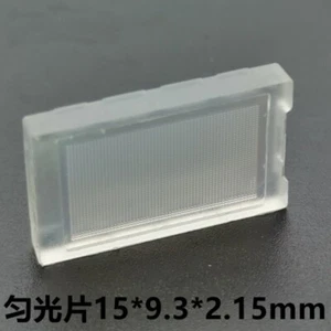 Homogeneizador de haz/lente láser difusor óptico cuadrado de 15x9,3 x 2,15 mm 1 pieza - Imagen 1 de 2
