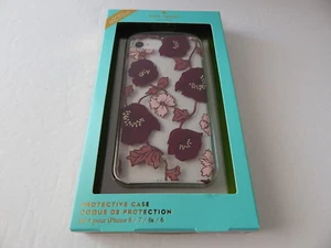 Kate Spade Schutzhülle Hardshell Case für iPhone SE iPhone 8/7 4,7" Floral/Clear - Bild 1 von 9