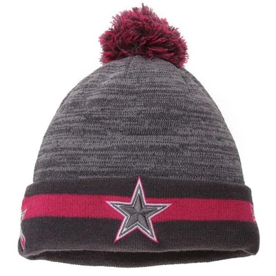 NFL Wollmütze Dallas Cowboys Crucial Catch BCA Breast Cancer Awareness knit hat