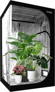 SunStream Grow Tent 100 x 100 x 200 cm Grow Tent for Hydroponics Plant Tent,... - Picture 1 of 7