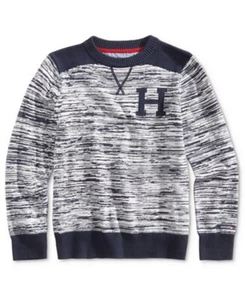 NWT Tommy Hilfiger Boys Logo Sweater Size 7 - Picture 1 of 1