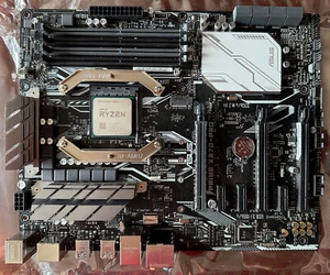 AMD Bundle: Asus X370,Ryzen 5 5600X,32 GB G.Skill FlareX RAM,Noctua Kühler,OVP - Photo 1/12