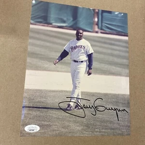 Tony Gwynn Signed Photo 8x10 JSA Authenticity San Diego Padres - Picture 1 of 2
