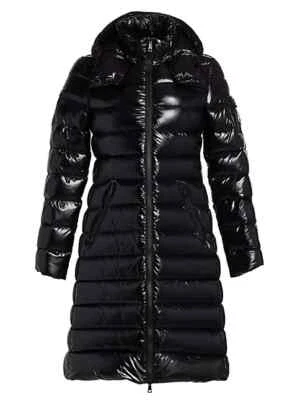 NEW, Moncler Moka Puffer Coat in Black SZ 2 #DC477 - Image 1 of 4