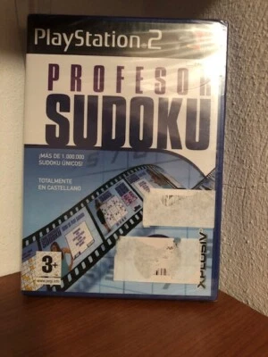 Professor SUDOKU Sony Playstation 2 PS2 NEW SEALED PAL Espana - Image 1 of 2