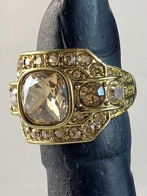 HEIDI DAUS "Sparkling Sensation" Crystal Ring ~ 8 - Image 1 of 4