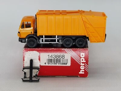 HO HERPA 143868 - Camion Poubelles MB - Excellent État - 19# - Photo 1/4