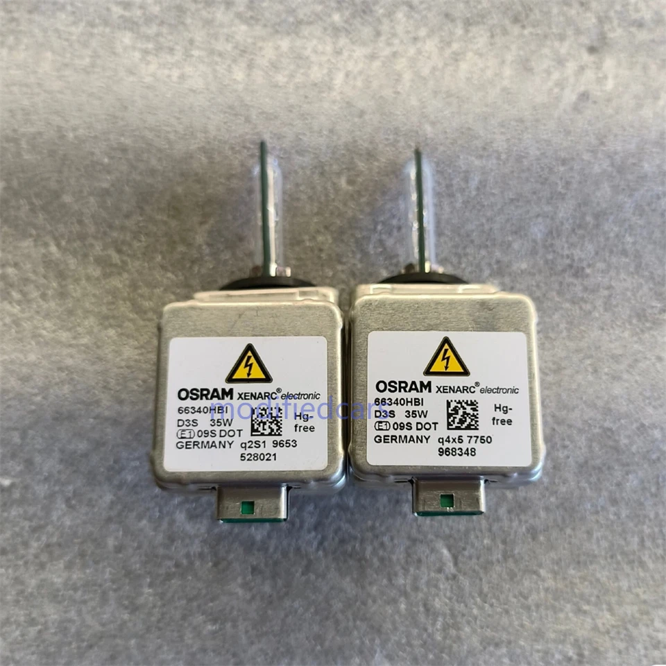 2 piezas 66340HBI Original OSRAM D3S 35W 4500K XENARC Faro HID Bombilla Xenón Foto 1 de 4