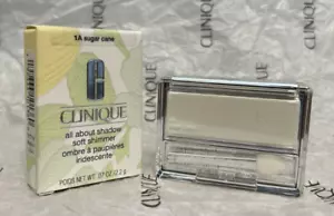 Clinique All About Shadow Single Super Shimmer 1A Sugar Cane 0.07 Oz Full Size - Picture 1 of 3