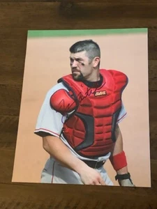 Jason Varitek Autographed 8x10 Photo Pose 5 - Picture 1 of 1