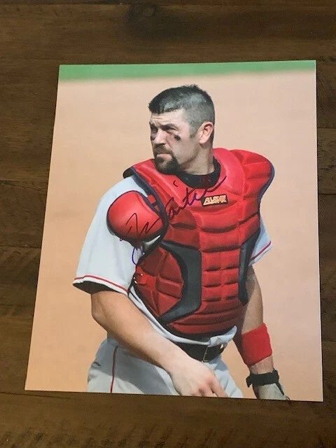 Jason Varitek  Autographed 8x10 Photo Pose 5 - Image 1 of 1