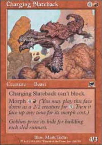 Onslaught - Charging Slateback - Foil - Image 1 of 1