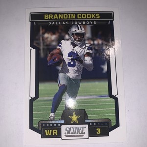 2023 Score Base #3 Brandin Cooks - Dallas Cowboys .