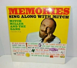 Vintage Memories Sing Along With Mitch Miller Band Record w/ sing along booklet  - Picture 1 of 5