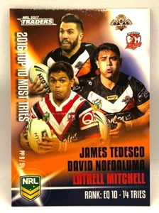 2017 ESP NRL Traders Pieces Of The Puzzle #PP9 Tedesco Nofoaluma Mitchell - Picture 1 of 2