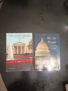 The White House: An Historic Guide Rev. Ed. 1973 and we the people Story of U.S - Picture 1 of 7