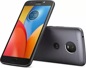 NEW Motorola Moto E4+ Plus 16GB Sprint Network Smart Phone Iron Gray Android  - Picture 1 of 6