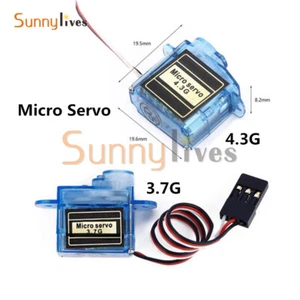 Mini Micro Servo 3.7g / 4.3g For Aeromodelling Flight Aircraft Direction Control - Bild 1 von 21