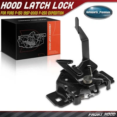 Hood Latch Lock for Ford F-150 1997-2003 F-250 1997-1999 Expedition 1997-2002 - Image 1 of 4