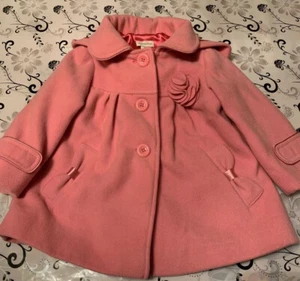 Monsoon girls Pink Coat 18-24 Mths - Picture 1 of 6