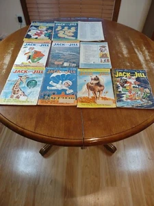 JACK AND JILL Magazine Lot Of 10 1960 and 1961 - Picture 1 of 6