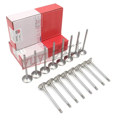 Mahle 6mm Intake Exhaust Valves Set For Audi A4 A5 Q5 VW Tiguan Passat 1.8 2.0T - Image 1 of 4