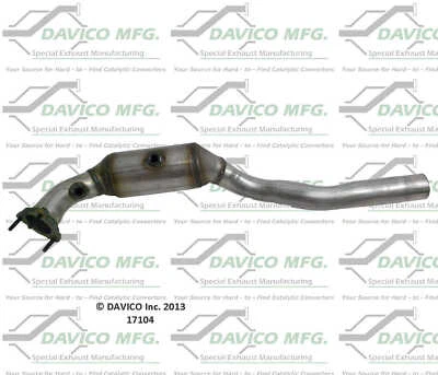 Catalytic Converter-Exact-Fit Davico 17104 fits 00-05 Porsche 911 3.6L-H6 Foto 1 de 3