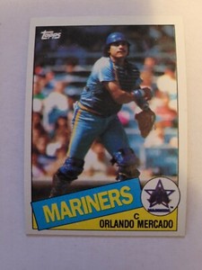 1985 TOPPS ORLANDO MERCADO #58 NM 