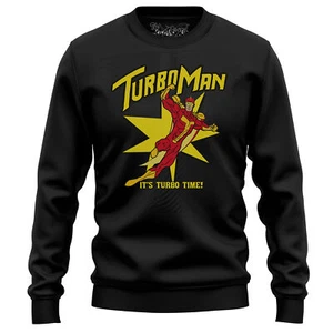 "Turbo Man Skateboard Adventure" Funny Sweatshirt for Skatepark Enthusiasts! Unl - Picture 1 of 47