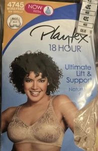 Playtex 18 Hour 4-Way Tru support Bra, Ultimate Lift & Support; Comfort Straps - Picture 1 of 4