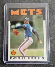 1986 TOPPS DWIGHT GOODEN NEW YORK METS #250 NM