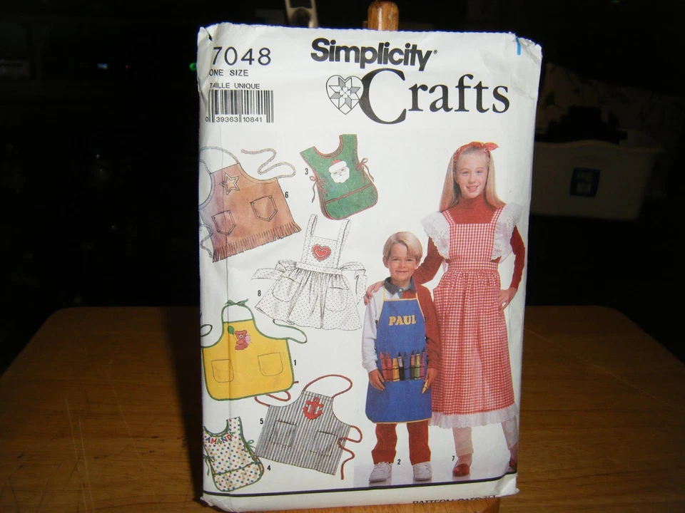 McCall's 7048 Child's Variety of Aprons Pattern - One Size - Image 1 of 1