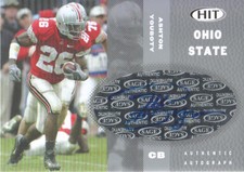 2006 SAGE HIT Football Autographs Silver #A26 Ashton Youboty AUTO