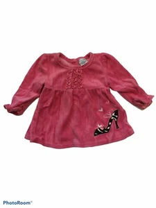 Cutie Pie Baby Girls Size 12 Months Pink Shirt - Picture 1 of 4