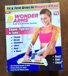 Wonder Arms Total Workout System con 3 bande di resistenza fitness allenamento a casa - Foto 1 di 3