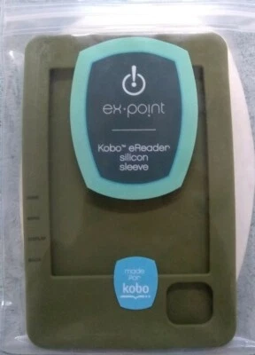  Nuevo Ex Point KoboTouch eReader Funda Táctil eReader Funda Silicona -Verde  Foto 1 de 2