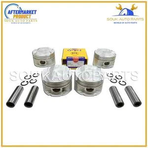 Pistone & Anello Set 2ZZ-GE 82mm per Toyota Corolla Ts Celica Matrix Loto - Foto 1 di 5