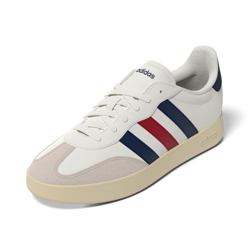 Adidas Sneaker Uomo Barreda Off White Blu Scuro Migliore Scarlatto 10