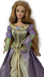 Muñeca Barbie Princesa y el Guisante 2000 Vintage con VESTIDO Y ALMOHADA 28800 Edición Coleccionista - Imagen 1 de 10