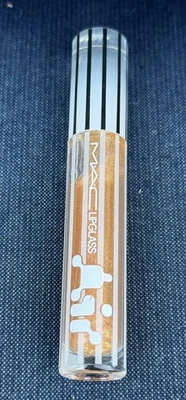 MAC LipGlass AIR Shine Non Sticky Lip Gloss Va Va Vanilla Gold Red Pearl HOLIDAY - Image 1 of 4