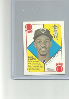 2015 TOPPS HERITAGE '51 COLLECTION MINI GREEN BACK #74 BYRON BUXTON - Image 1 of 2